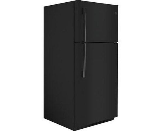 GE 30-Inch 18 Cu. Ft. Top Freezer Refrigerator - GTS18FTLKBB