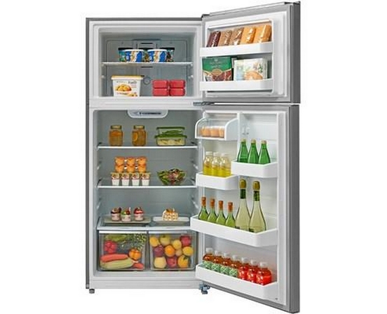 GE 30-Inch 18 Cu. Ft. Top Freezer Refrigerator - GTS18FSLKSS
