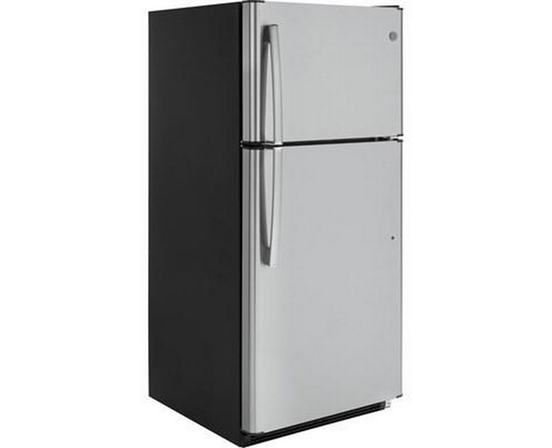 GE 30-Inch 18 Cu. Ft. Top Freezer Refrigerator - GTE18FSLKSS