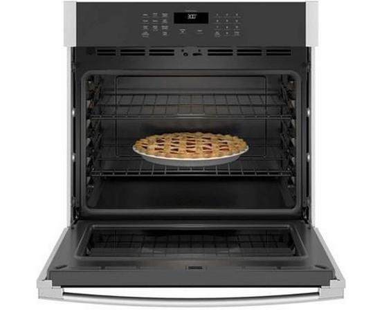GE 30-Inch, 5 Cu. Ft. Built-In Single Wall Oven - JTS3000SNSS