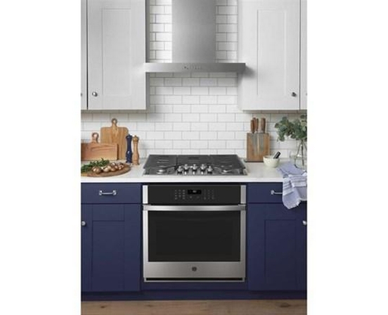 GE 30-Inch, 5 Cu. Ft. Built-In Single Wall Oven - JTS3000SNSS