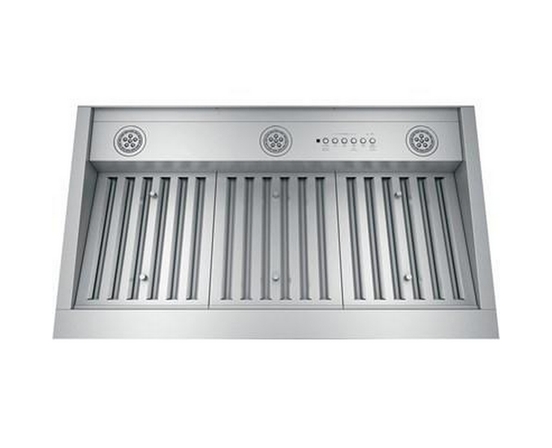 GE 36-Inch Built-In Hood Insert - UVC9360SLSS