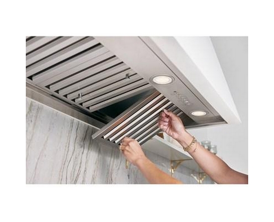 GE 36-Inch Built-In Hood Insert - UVC9360SLSS