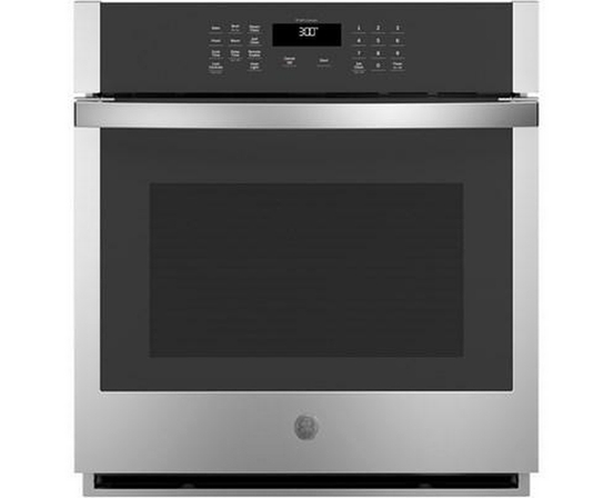 GE 27-Inch, 4.3 Cu. Ft. Built-In Single Wall Oven - JKS3000SNSS