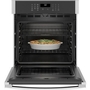GE 27-Inch, 4.3 Cu. Ft. Built-In Single Wall Oven - JKS3000SNSS