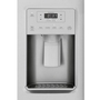 GE 36-Inch, 25.1 Cu.Ft. Freestanding Side-By-Side Refrigerator With Water And Ice Dispensing System - GSS25IYNFS