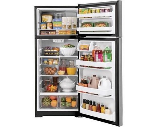 GE 16.6 Cu. Ft. Top Freezer Refrigerator - GTE17GSNRSS