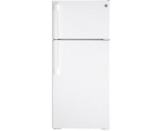 GE 16.6 Cu. Ft. Top-Freezer Refrigerator - GTE17DTNRWW