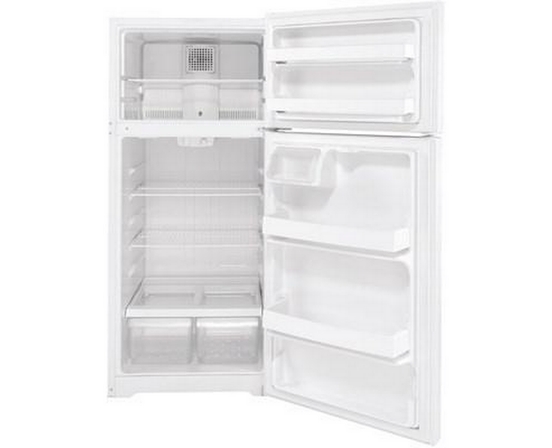 GE 16.6 Cu. Ft. Top-Freezer Refrigerator - GTE17DTNRWW