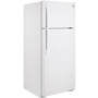 GE 28-Inch, 17.5 Cu. Ft. Top-Freezer Refrigerator - GTE18DTNRWW