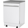 GE Portable Dishwasher With Sanitize Option - GPT225SGLWW
