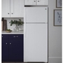 GE 28-Inch, 15.6 Cu.Ft. Freestanding Top-Freezer Refrigerator With Climatekeeper™ - GTE16DTNRWW