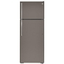 GE 28-Inch, 17.5 Cu.Ft. Freestanding Top Freezer Refrigerator - GTE18GMNRES
