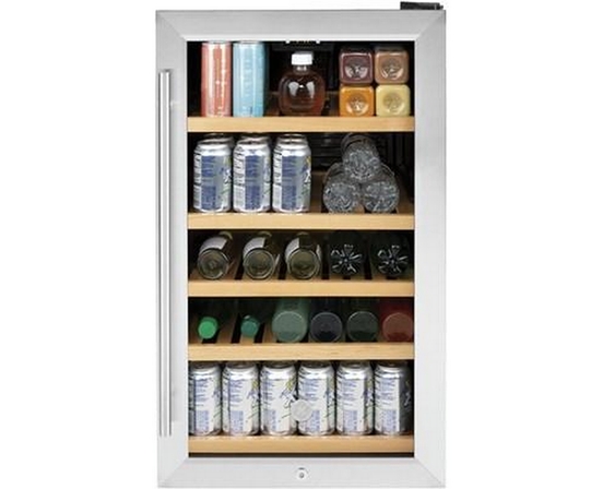 GE 4.1 Cu.Ft. Freestanding Beverage Center - GVS04BQNSS