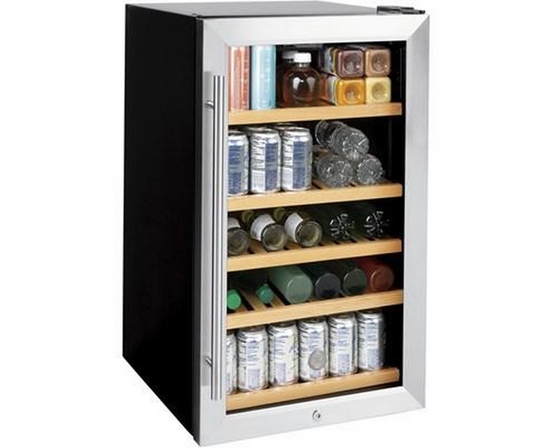 GE 4.1 Cu.Ft. Freestanding Beverage Center - GVS04BQNSS