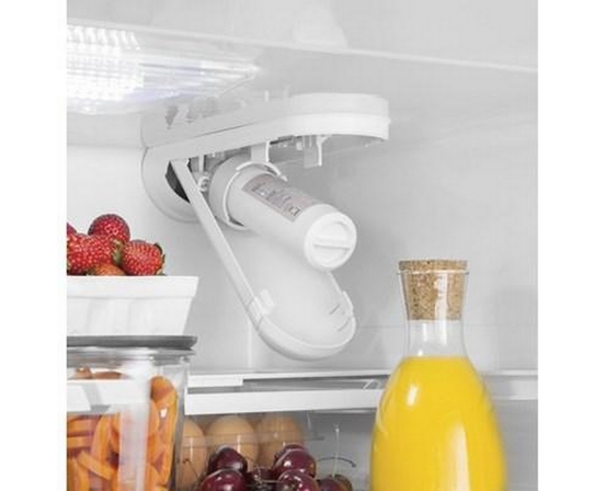 GE 36-Inch French 3-Door Refrigerator With Internal Water Dispenser - GNE27JYMFS