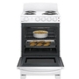 GE 24-Inch Freestanding Electric Range With Sensi-Temp Technology - JCAS300DMWW