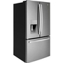 GE 36-Inch, 25.6 Cu.Ft. Freestanding French 3-Door Refrigerator With Multiflow Air System - GFE26JYMFS