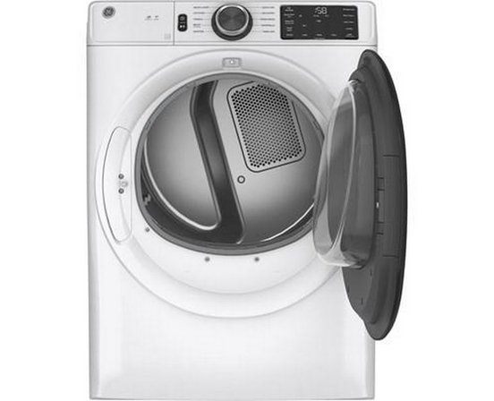 GE 7.8 Cu. Ft. Electric Dryer With Built-In Wifi - GFD55ESMNWW