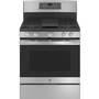 GE 30-Inch Freestanding Gas Range With Convection Technology - JCGB735SPSS