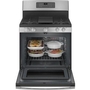 GE 30-Inch Freestanding Gas Range With Convection Technology - JCGB735SPSS