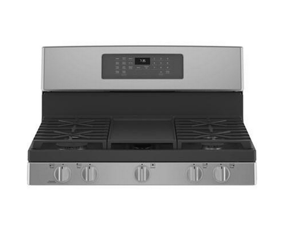 GE 30-Inch Freestanding Gas Range With Convection Technology - JCGB735SPSS