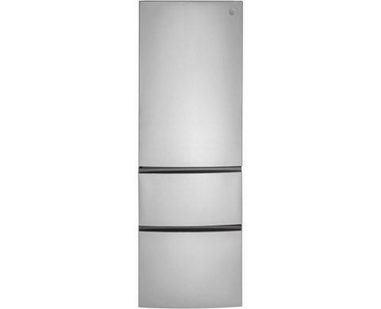 GE 24-Inch, 11.9 Cu. Ft. Counter-Depth Bottom Freezer Refrigerator - GLE12HSPSS