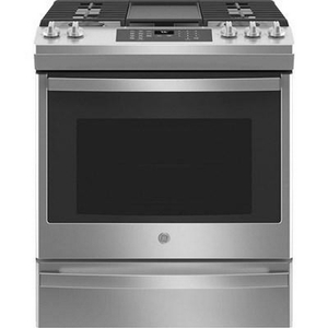 GE 30-Inch Slide-In Gas Range With Convection Technology - JCGS760SPSS