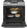 GE 30-Inch Slide-In Gas Range With Convection Technology - JCGS760SPSS