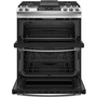 GE 30-Inch Slide-In Gas Range With True European Convection Technology - JCGSS86SPSS