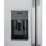 GE 33-Inch, 23 Cu. Ft. Side-By-Side Refrigerator With Water And Ice Dispensing System - GSS23GYPFS