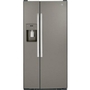 GE 33-Inch, 23 Cu. Ft. Side-By-Side Refrigerator With Water And Ice Dispensing System - GSS23GMPES