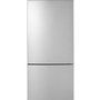 GE 32-Inch, 17.7 Cu.Ft. Counter-Depth Bottom Freezer Refrigerator With Led Lighting - GBE17HYRFS