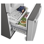 GE 30-Inch, 21 Cu.Ft. Freestanding Bottom Freezer Refrigerator With Interior Ice Maker - GDE21EYKFS