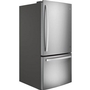 GE 33-Inch, 24.8 Cu.Ft. Freestanding Bottom Freezer Refrigerator With Interior Ice Maker - GDE25EYKFS
