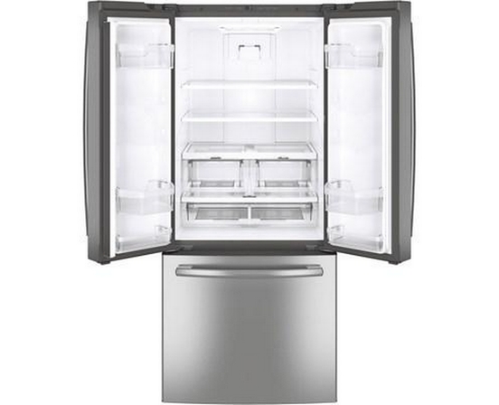GE 20.8 Cu. Ft. French 3-Door Refrigerator - GNE21DYRKFS