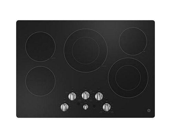 GE 30-Inch Built-In Electric Cooktop - JEP5030DTBB
