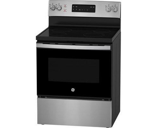 GE 30-Inch Freestanding Electric Range - JCBS630SVSS