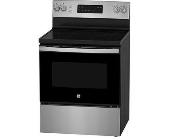 GE 30-Inch Freestanding Electric Range With Self-Clean - JCB630SVSS