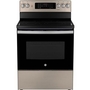 GE 30-Inch Freestanding Electric Range With True European Convection Technology - JCB840ETES