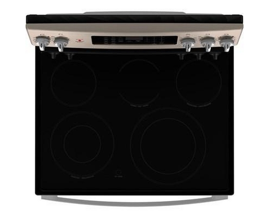 GE 30-Inch Freestanding Electric Range With True European Convection Technology - JCB840ETES
