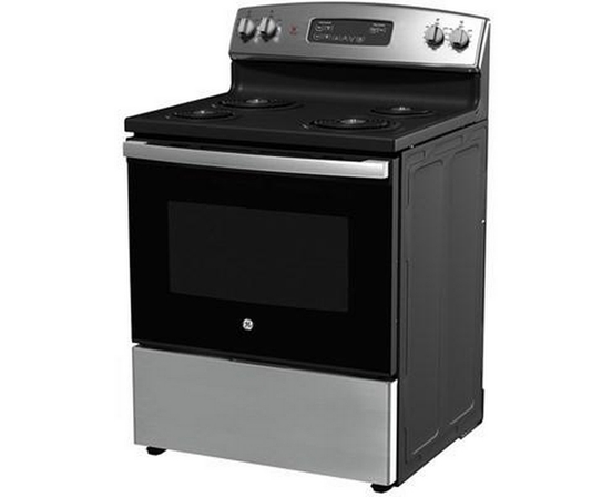 GE 30-Inch Freestanding Electric Range - JCBS350SVSS