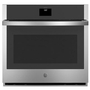 GE 30-Inch, 5.0 Cu. Ft. Built-In Single Wall Oven With True European Convection - JTS5000SVSS