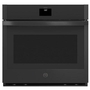 GE 30-Inch, 5.0 Cu. Ft. Built-In Single Wall Oven With True European Convection - JTS5000DVBB