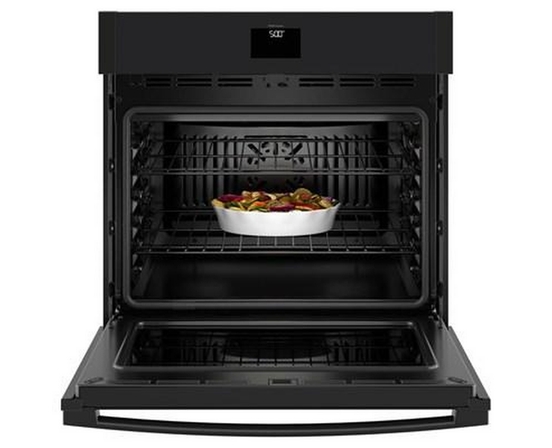 GE 30-Inch, 5.0 Cu. Ft. Built-In Single Wall Oven With True European Convection - JTS5000DVBB