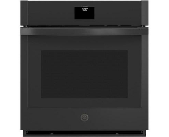 GE 27-Inch, 4.3 Cu. Ft. Built-In Single Wall Oven With True European Convection - JKS5000DVBB