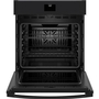 GE 27-Inch, 4.3 Cu. Ft. Built-In Single Wall Oven With True European Convection - JKS5000DVBB