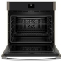 GE 30-Inch, 5.0 Cu. Ft. Built-In Single Wall Oven With True European Convection - JTS5000EVES