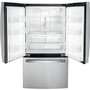 GE 36-Inch, 21.9 Cu.Ft. Counter-Depth French 3-Door Refrigerator With Interior Ice Maker - GWE22JYMFS