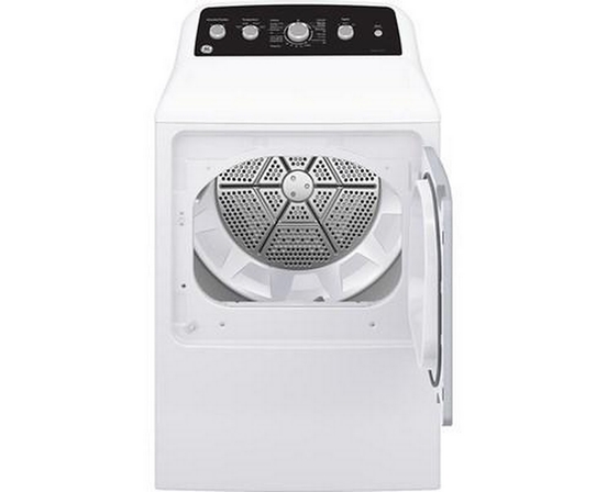 GE 7.2 Cu.Ft. Top Load Electric Dryer With Sanifresh Cycle - GTD49EBMRWS